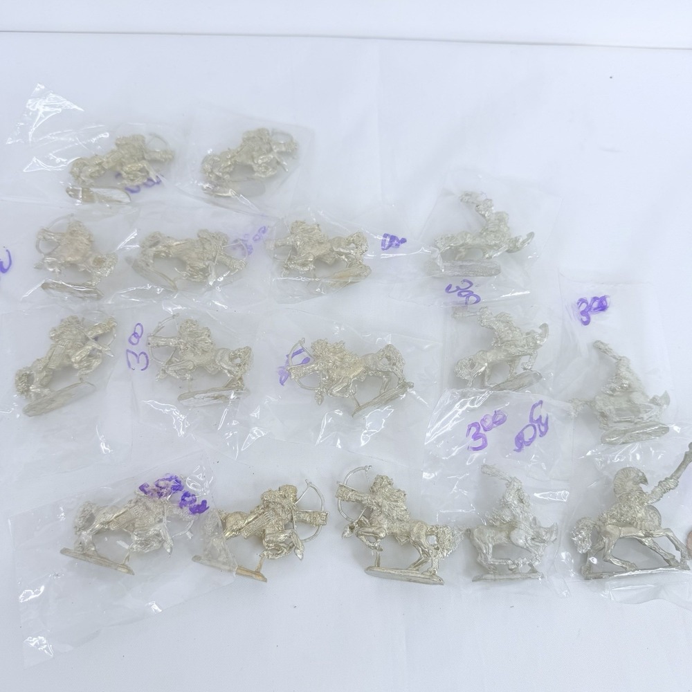 16 Centaur WARRIOR Miniature Lot Firing Bow Club Dungeons Dragons Horse D&D